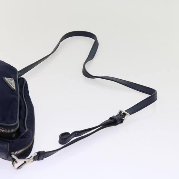 PRADA Shoulder Bag Nylon Navy Auth ac2599 - Picture 14 of 16